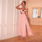 Robe Fleurie de Cérémonie en Tulle