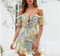 Robe Courte Imprimé Floral