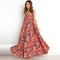 Robe Blouse Fleurie Longue