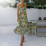 Robe Fleurie Fluide Mi-longue - Vignette | Robe Fleurie