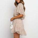 Robe Crêpe Fleurie - Vignette | Robe Fleurie