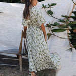 Robe Fleurie Manches Amples - Vignette | Robe Fleurie