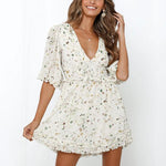 Robe Fleurie Décolleté - Vignette | Robe Fleurie