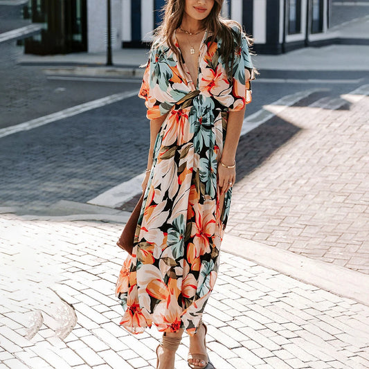 Robe Femme Fleurie de Mariée