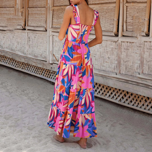 Robe Fleurie Maxi
