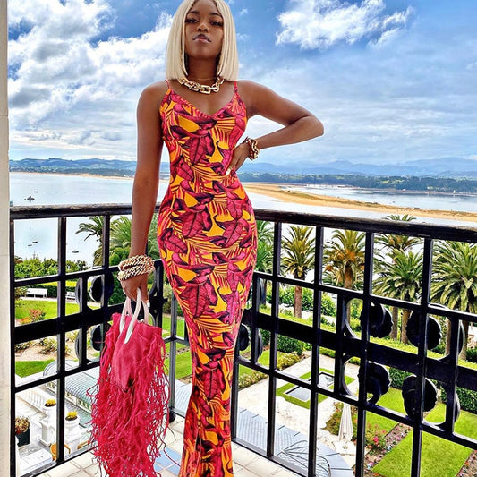 Robe Florale Longue