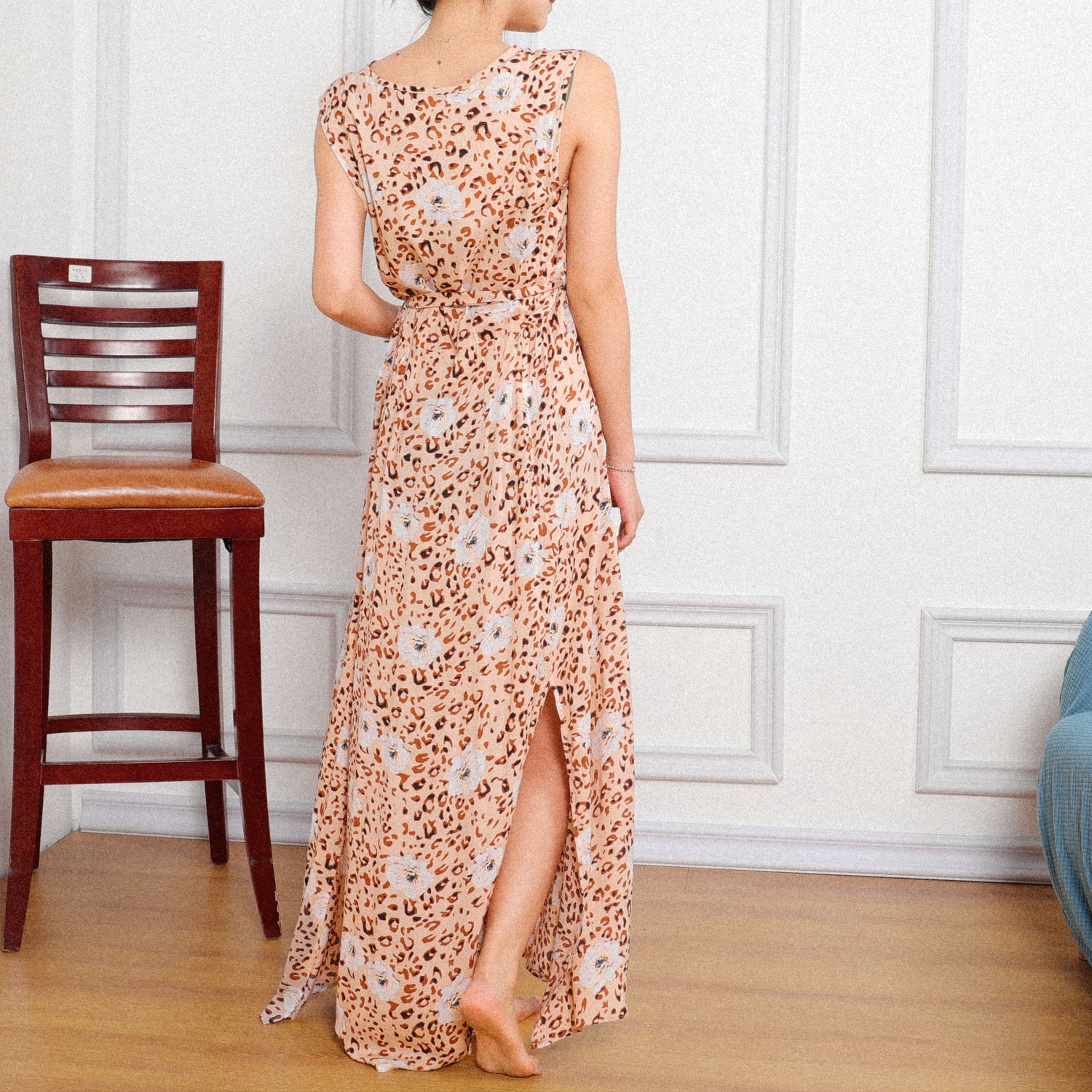 Robe Longue à Fleurs Style Boho