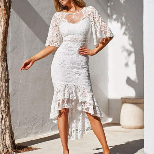 Robe Fleurs Brodée