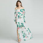 Robe Cocktail Mousseline Fleurie - Vignette | Robe Fleurie
