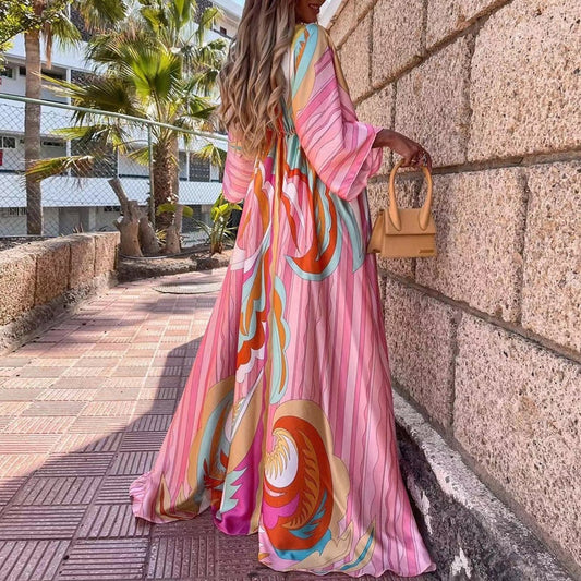 Robe Longue Fleurie Bohème