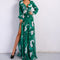 Robe Demoiselle d'Honneur Vert