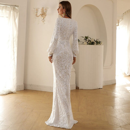 Robe Fleurie de Bal