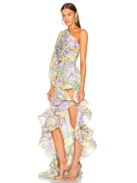 Robe de Soirée Mariage Fleurie