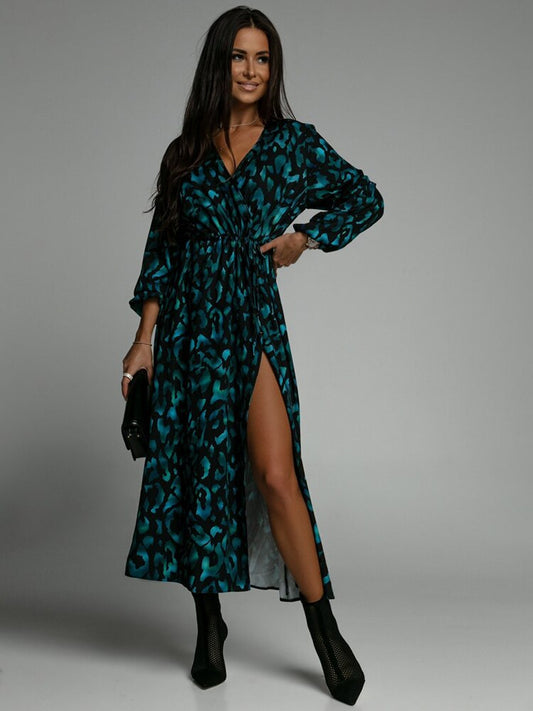 Robe de Cérémonie Vintage Fleurie