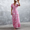 Robe Longue Champêtre Fleurie