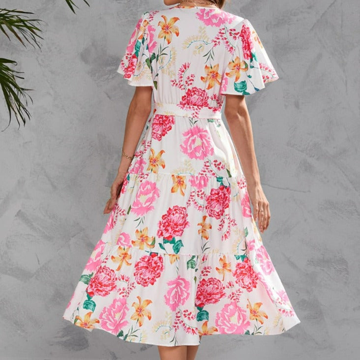 Robe à Fleurs Pour Femme