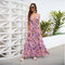 Robe Longue Fleurie Dos Nu Bohème