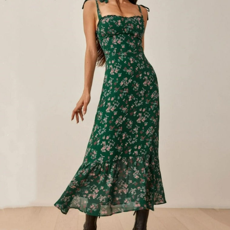 Robe Femme Longue Eté Fleurie