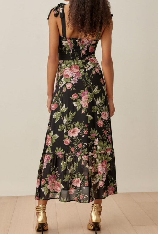 Robe Longue Florale Femme