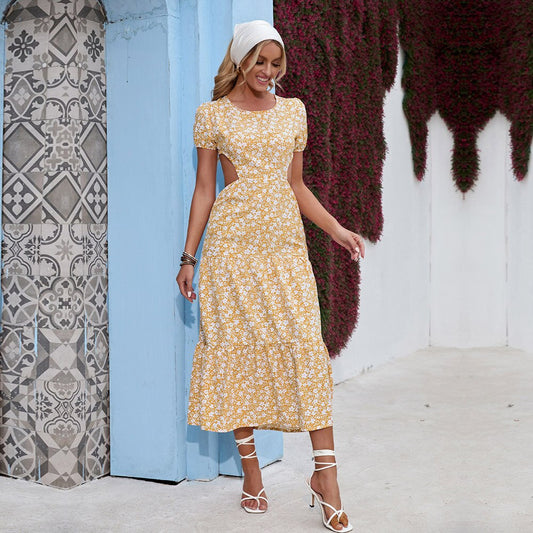 Robe Mousseline Fleurie