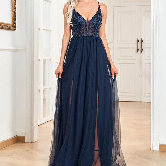 Robe Demoiselle d'Honneur Fleurie