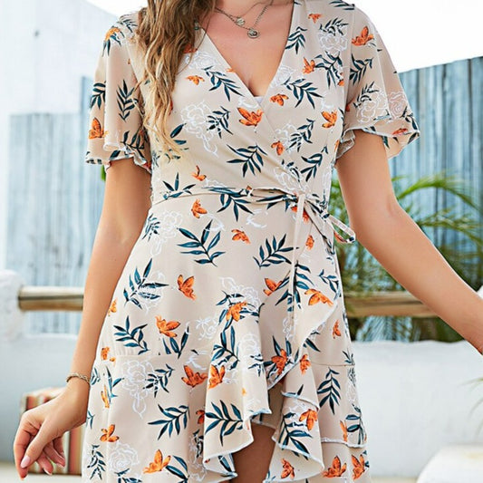 Mini Robe à Fleurs