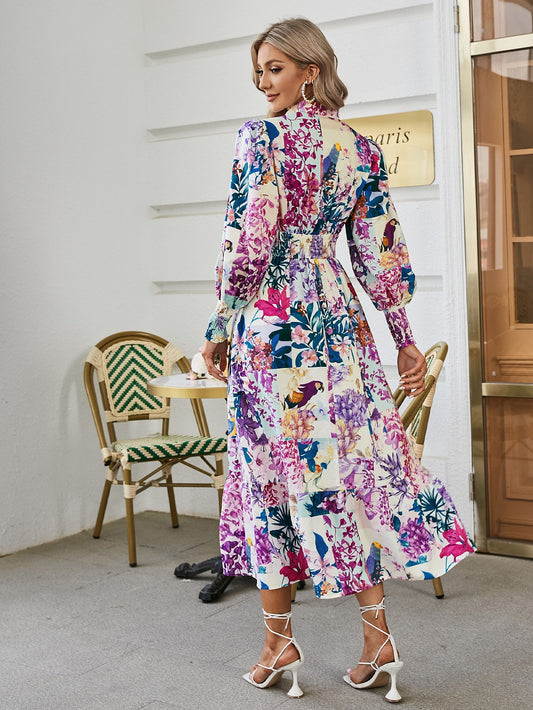Robe Chemise Fleurie Femme
