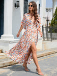 Robe Maxi Bohème Fleurs