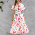 Robe à Fleurs Pour Femme