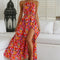 Robe Longue à Fleurs Pour Femme