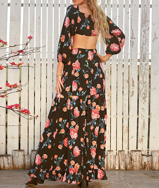 Robe Fleurie Cérémonie