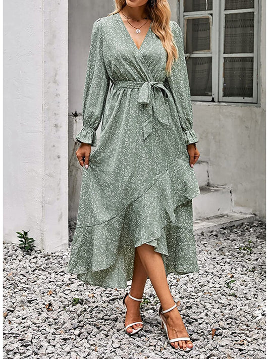 Robe Portefeuille Longue