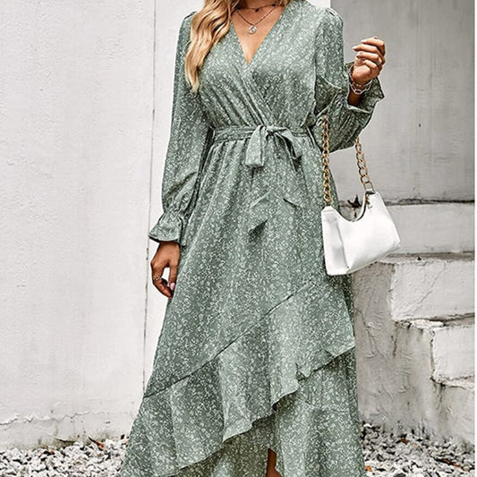 Robe Portefeuille Longue