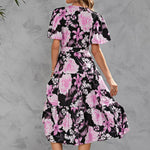 Robe à Fleurs Pour Femme