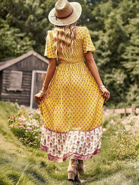 Robe Bohème Florale
