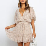 Robe Crêpe Fleurie - Vignette | Robe Fleurie