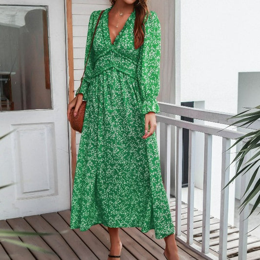 Robe Verte Fluide