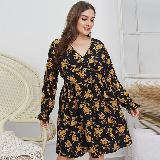 Robe Fleurie Grande Taille