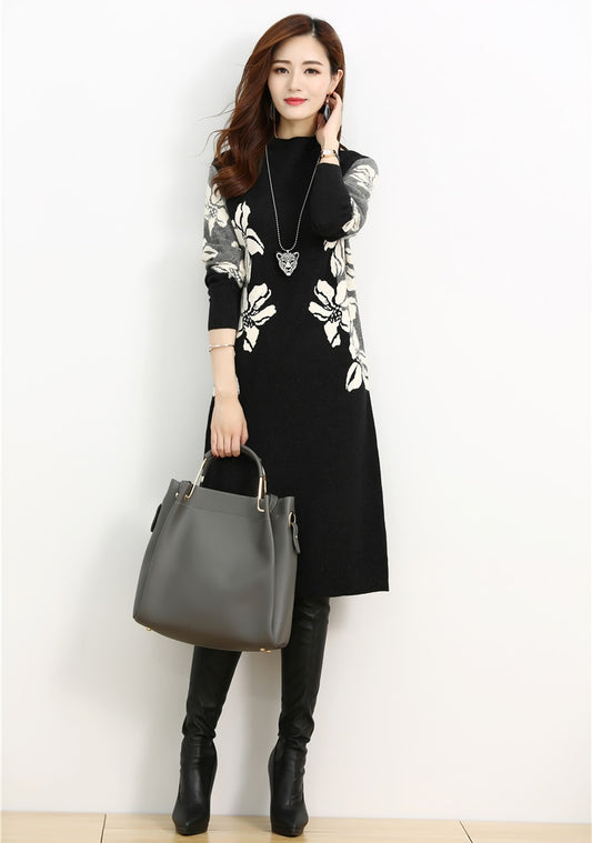 Robe Pull Fleurie