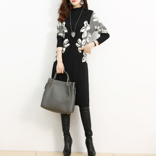 Robe Pull Fleurie