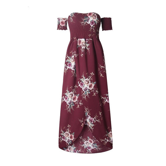 Robe Longue Fleurie Tendance Eté 2021