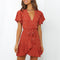 Robe Bohème Fleurie Courte