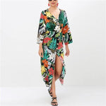 Robe Fleurie Manche 3/4 - Vignette | Robe Fleurie
