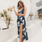 Robe Longue Fleurie Fendue