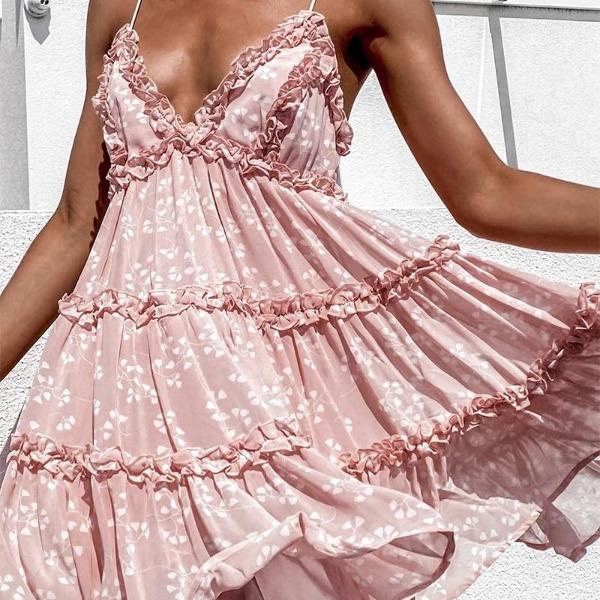 robe florale style nuisette