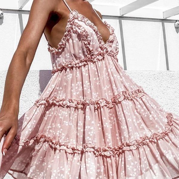 robe rose nuisette